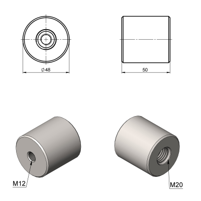 RS-ADAP-M20F-M12F